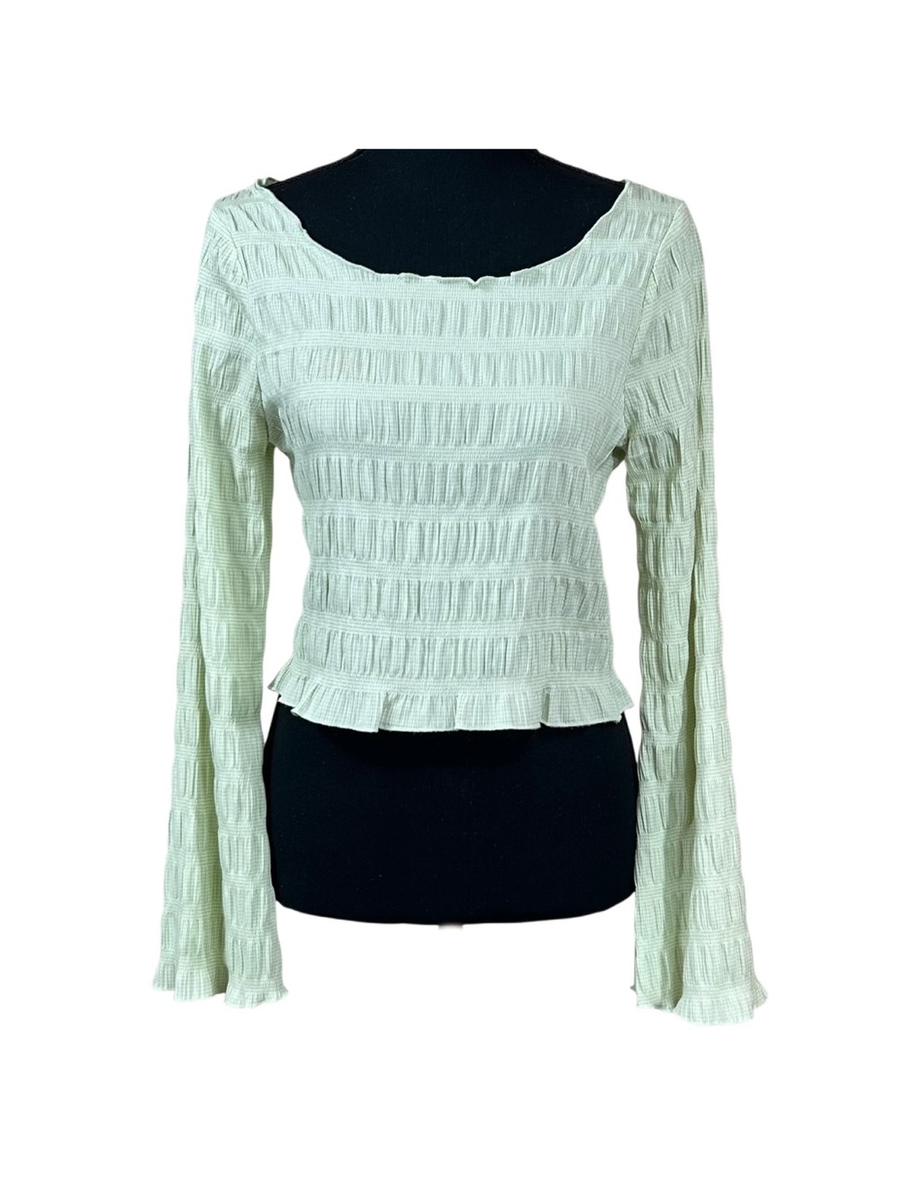 Kendall & Kylie Green Cropped Top